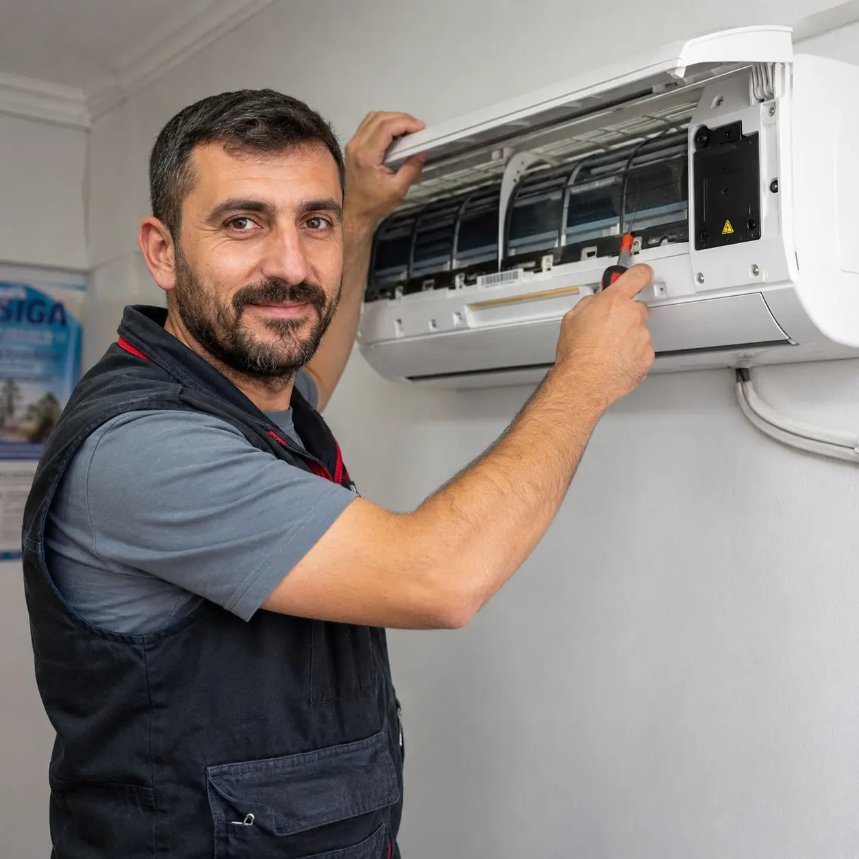 Merkezefendi Vestel klima tamiri ustası Volkan Usta — Karaman Mahallesi ve Kadılar Mahallesi iklimlendirme uzmanı